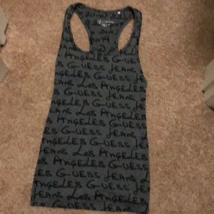 Guess racerback tank